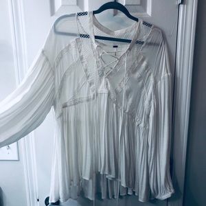 Free People Boho Long Sleeve Top